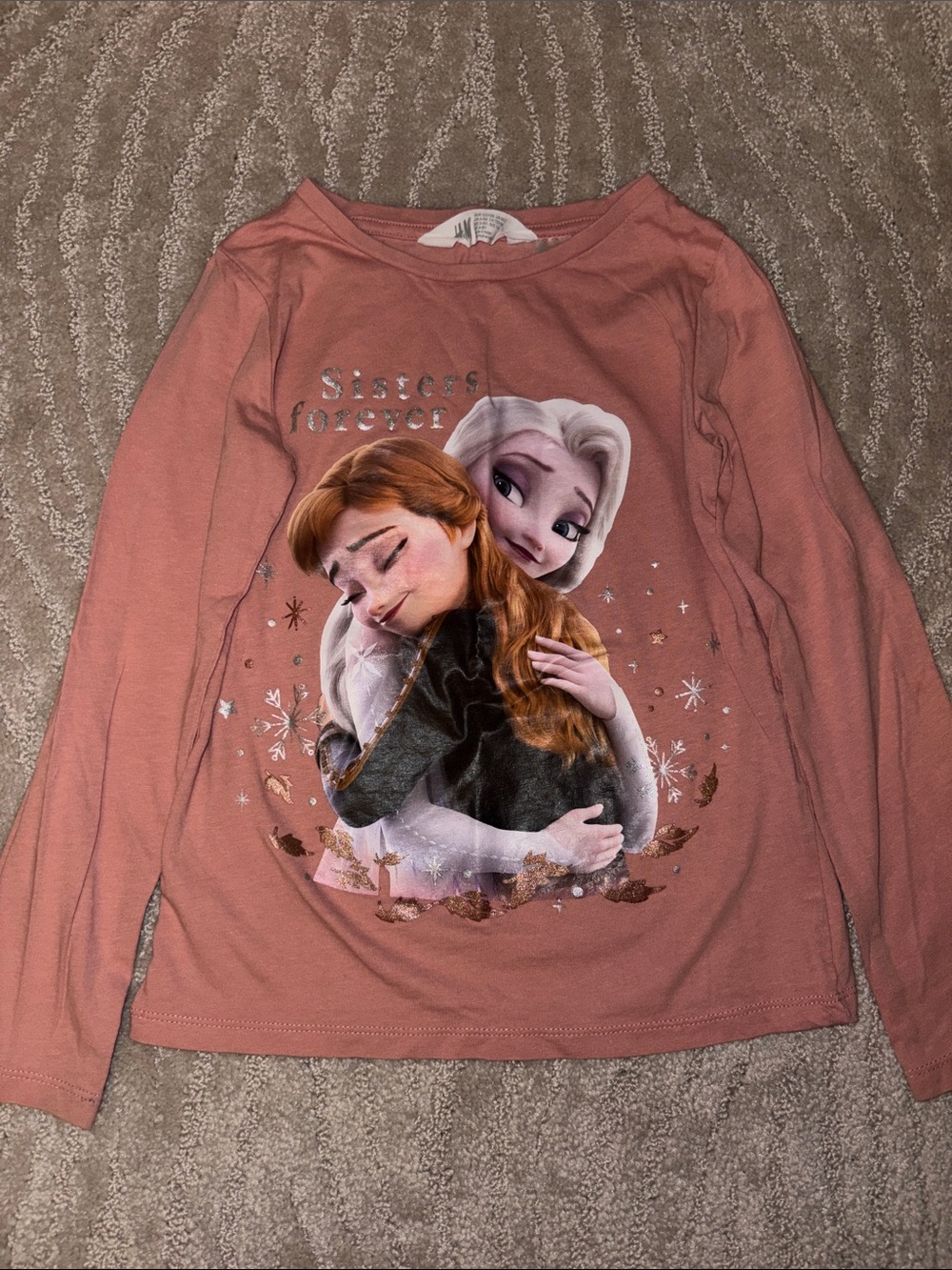 H&M Disney Frozen Sister Forever Shirt